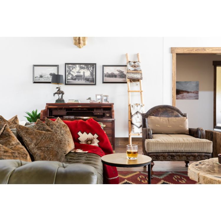 Stuart Ranch Double Barrel Chesterfield Sofa