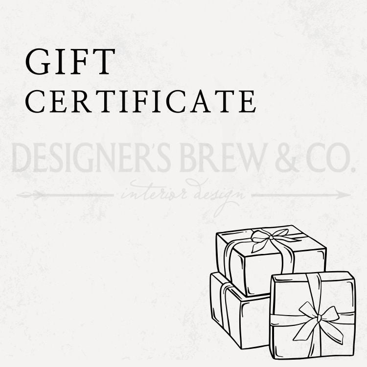 Designer's Brew Gift Card
