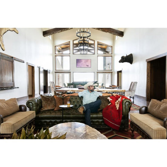 Stuart Ranch Double Barrel Chesterfield Sofa – DesignersBrew