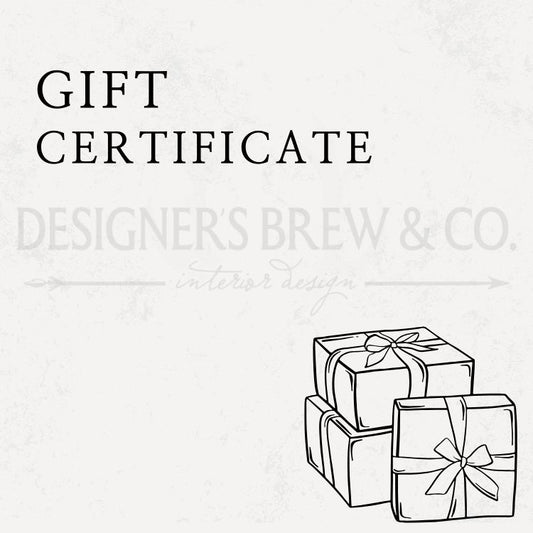 Designer's Brew Gift Card
